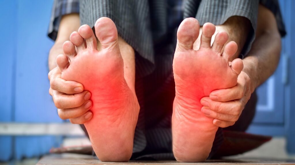 Diabetic foot care check to prevent infections and foot ulcers in Medchal